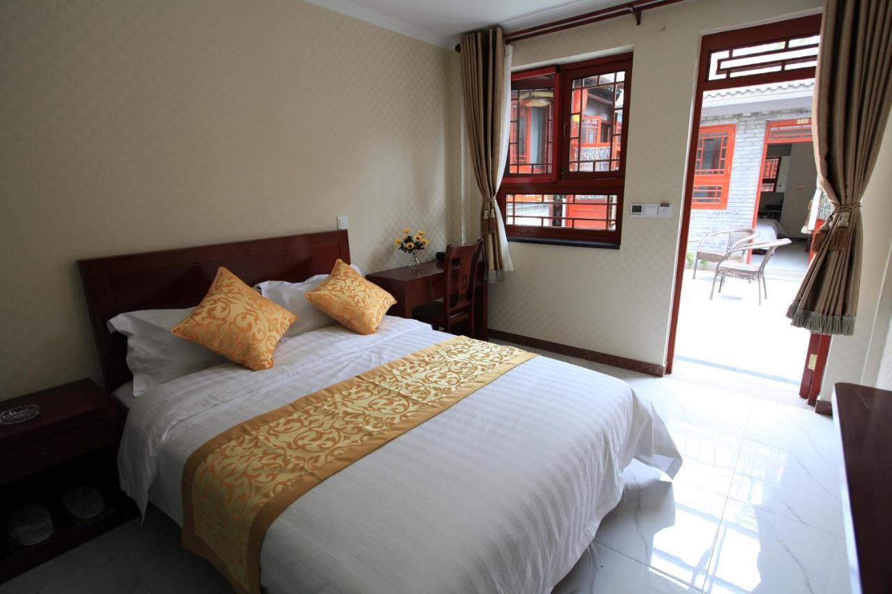 Zhantan Courtyard Hotel Pequim Exterior foto